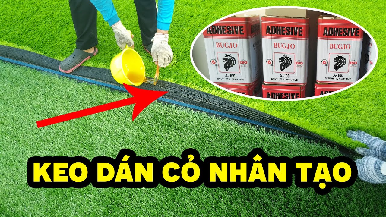 Keo dán cỏ nhân tạo Bugjo